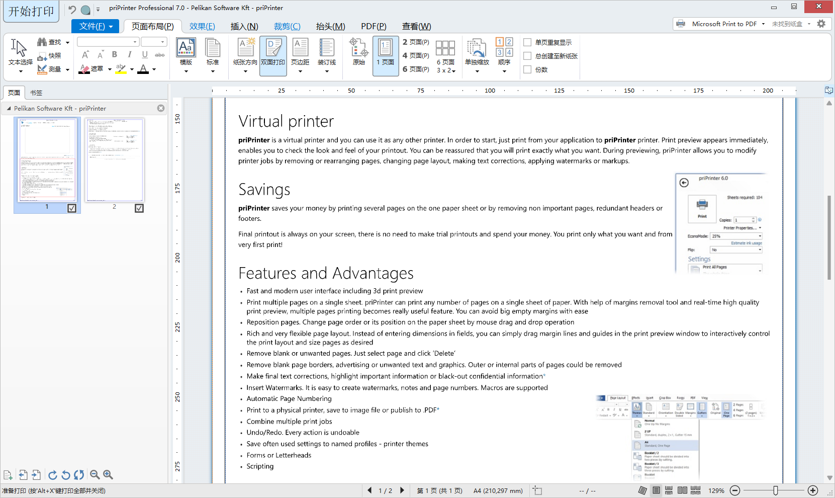 PriPrinter Professional v7.0.0.2628 中文直装版